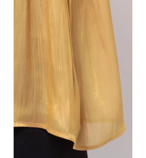 jouetie「ボリュームスリーブシアーシャツ」|シャツ・ブラウス|