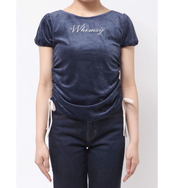 jouetie「ベロアチョーカートップス」|Tシャツ・カットソー|