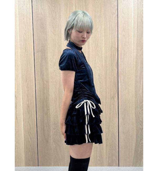 jouetie「ベロアチョーカートップス」|Tシャツ・カットソー|