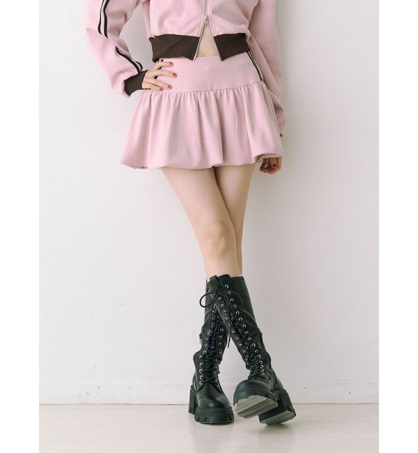 jouetie「バルーンジャージスカパン【セットアップ対応】」|スカート|ピンク