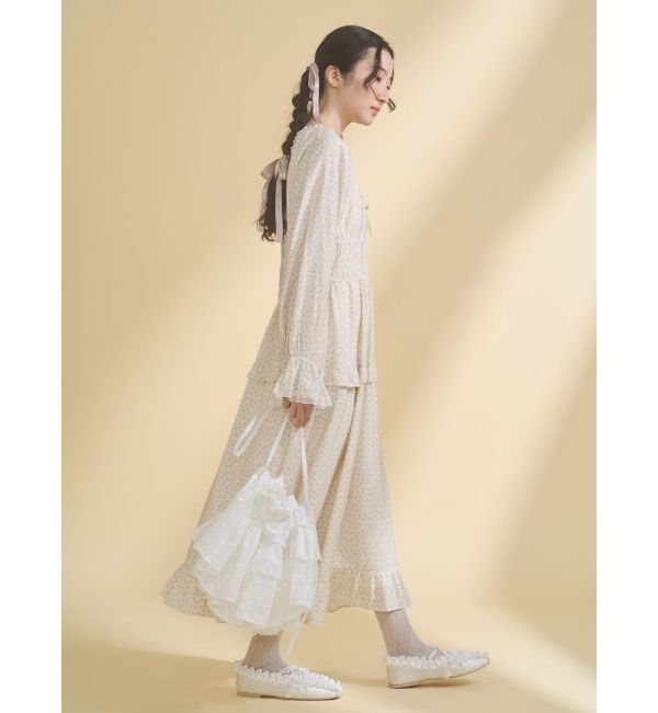 merry jenny「ティアードレースポシェット」|ショルダー・メッセンジャー|