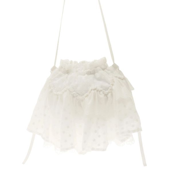 merry jenny「ティアードレースポシェット」|ショルダー・メッセンジャー|