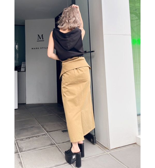 GYDA「loinclothロングスカート」|スカート|