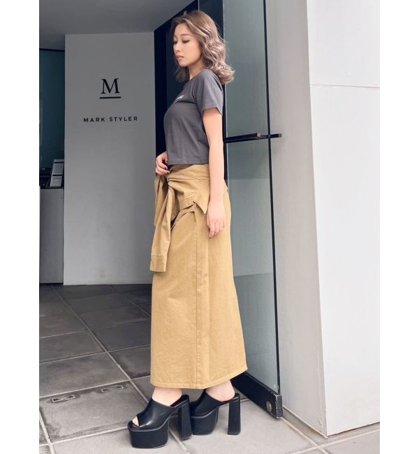 GYDA「loinclothロングスカート」|スカート|