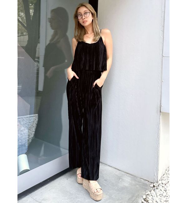 GYDA「サテンプリーツワイドパンツ【SETUP着用可】」|その他|