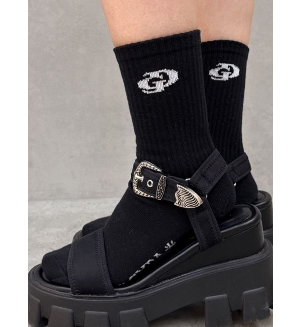 GYDA「GD SOX」|ソックス|ブラック