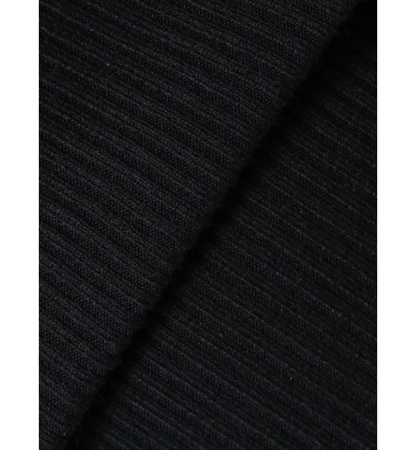 GYDA「BICOLOR WIDE LINEハーフZIPニットワンピース」|ワンピース|