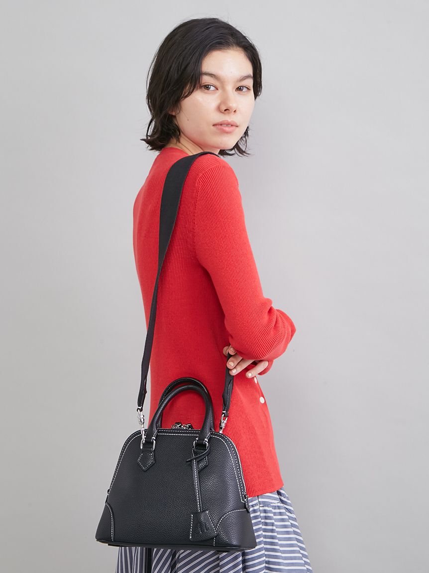 Mila Owen「【USAGI ONLINE・ZOZOTOWN限定カラー】ワイドショルダーミドルボストンバッグ」|ボストンバッグ|