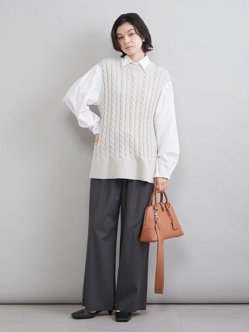 Mila Owen「【USAGI ONLINE・ZOZOTOWN限定カラー】ワイドショルダーミドルボストンバッグ」|ボストンバッグ|