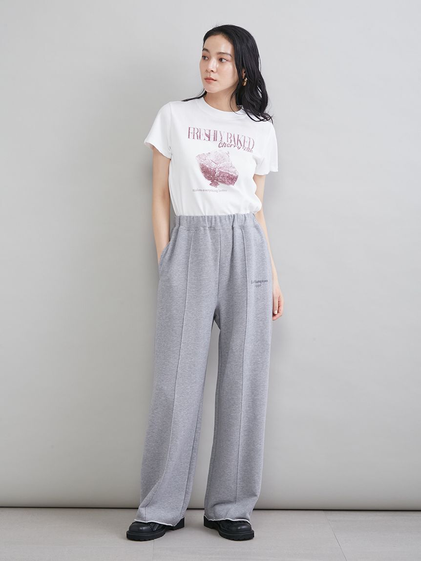 Mila Owen「【MILA PANTS】ストレートスエットパンツ」|チノ|