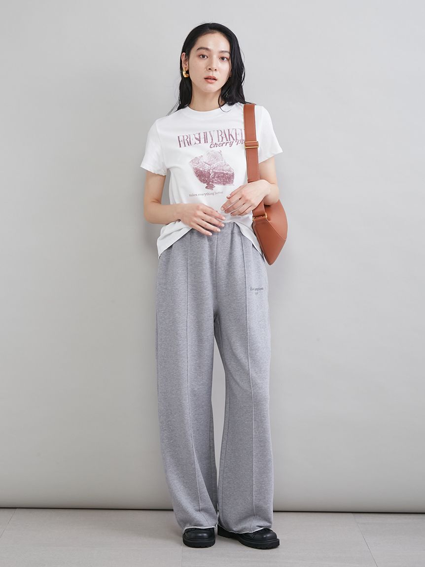 Mila Owen「【MILA PANTS】ストレートスエットパンツ」|チノ|