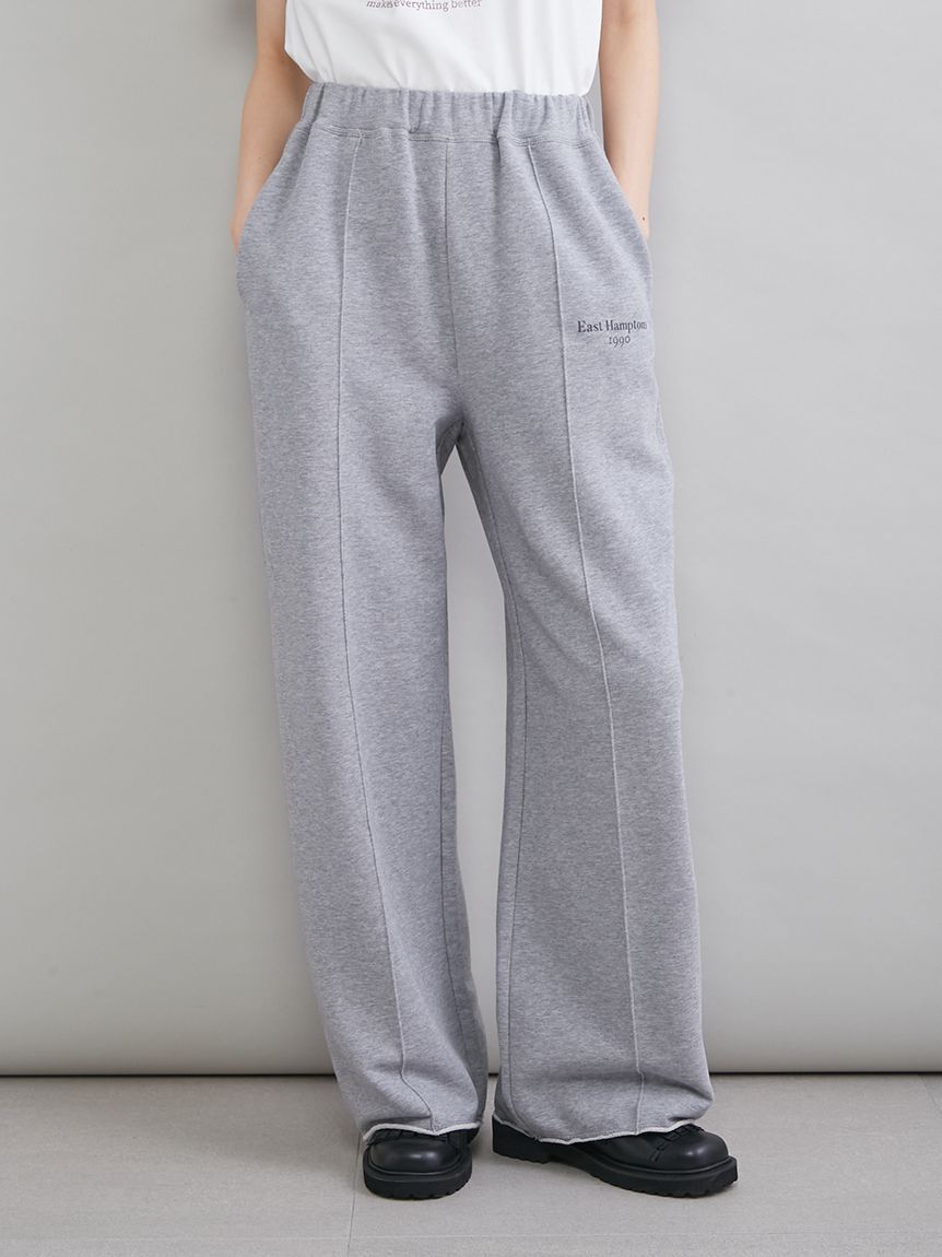 Mila Owen「【MILA PANTS】ストレートスエットパンツ」|チノ|GRY