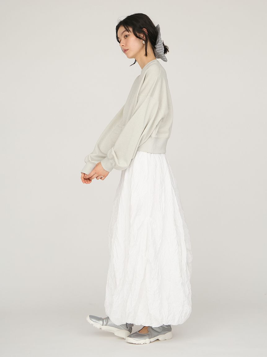 emmi atelier「ワッシャーバルーンスカート」|スカート|