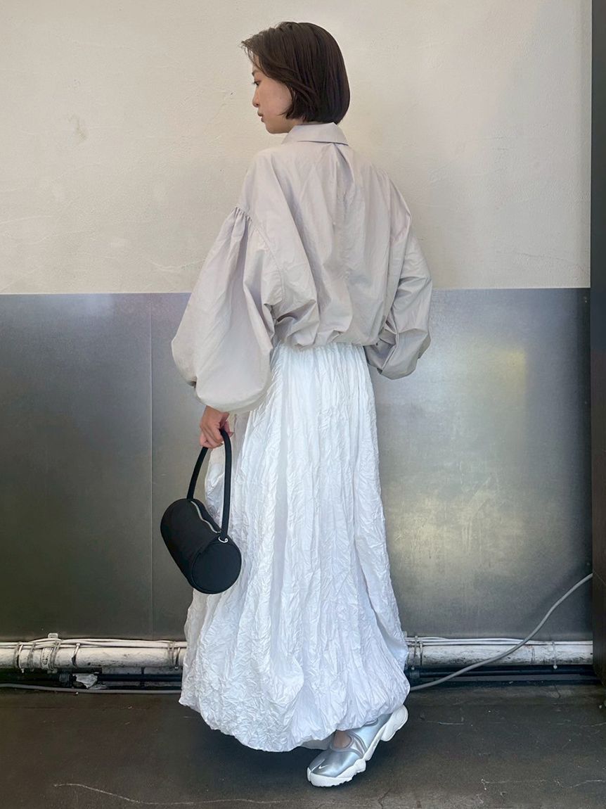 emmi atelier「ワッシャーバルーンスカート」|スカート|