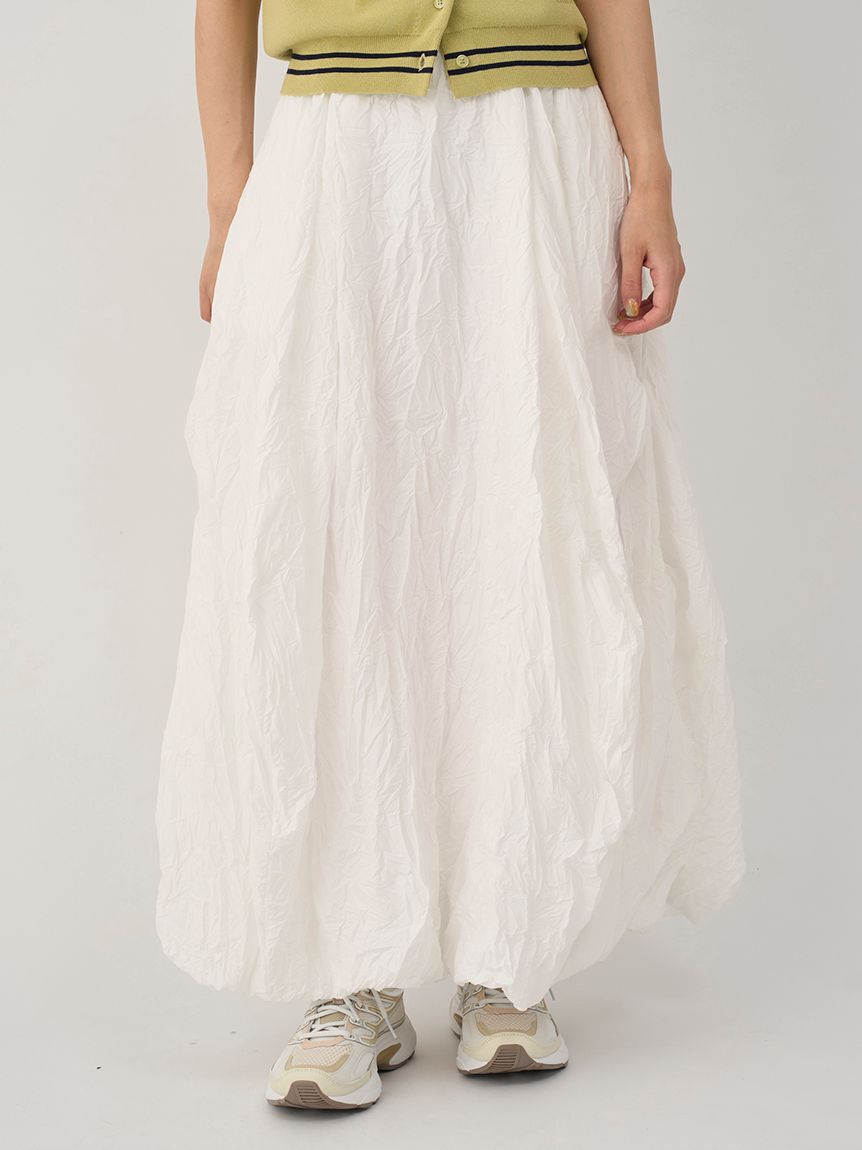 emmi atelier「ワッシャーバルーンスカート」|スカート|