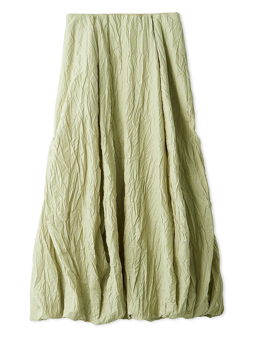 emmi atelier「ワッシャーバルーンスカート」|スカート|LIME