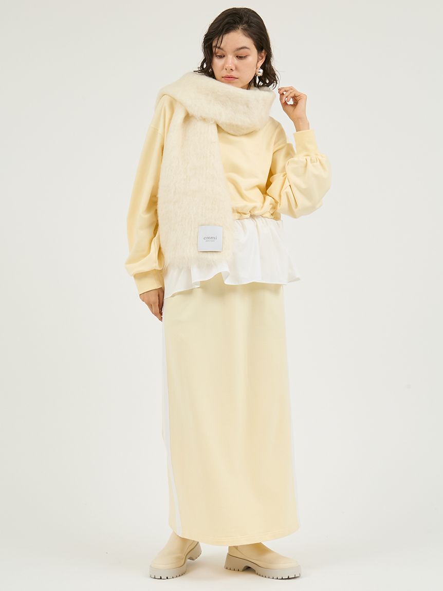 emmi atelier「シャギーマフラー」|マフラー|