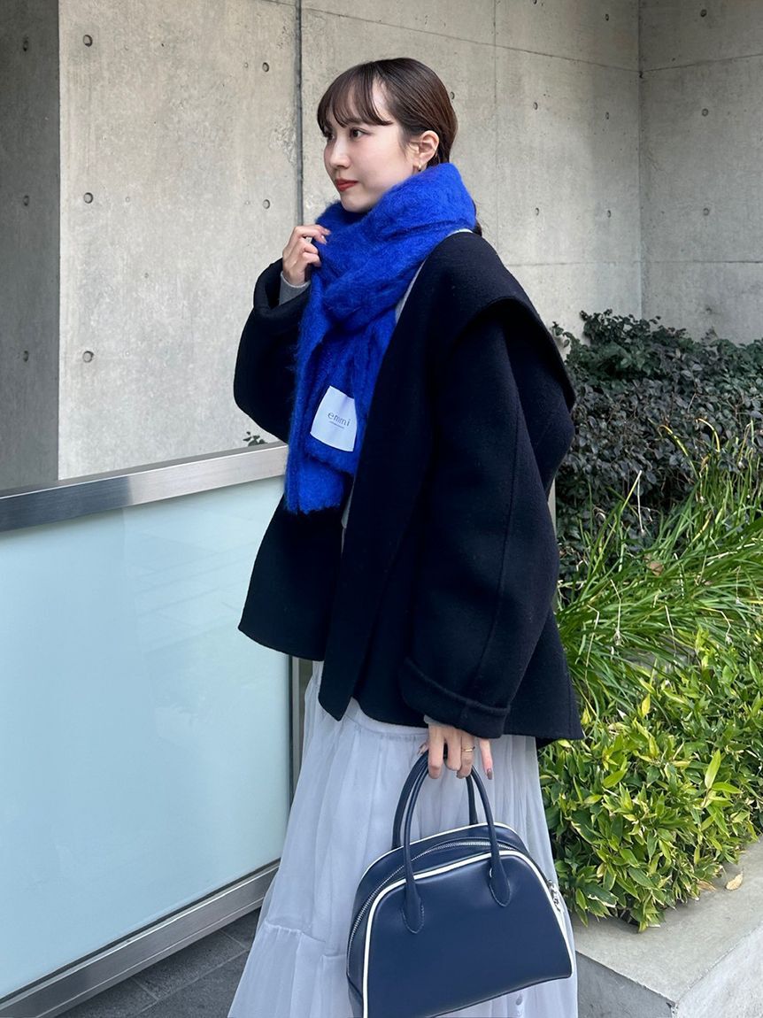 emmi atelier「シャギーマフラー」|マフラー|