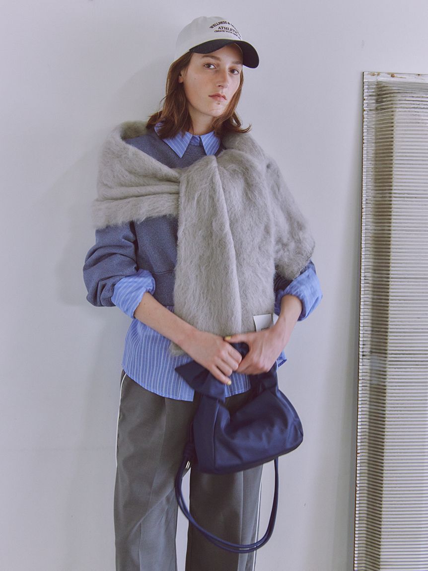 emmi atelier「シャギーマフラー」|マフラー|