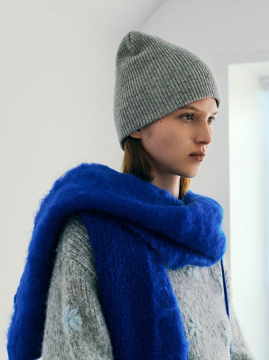 emmi atelier「シャギーマフラー」|マフラー|