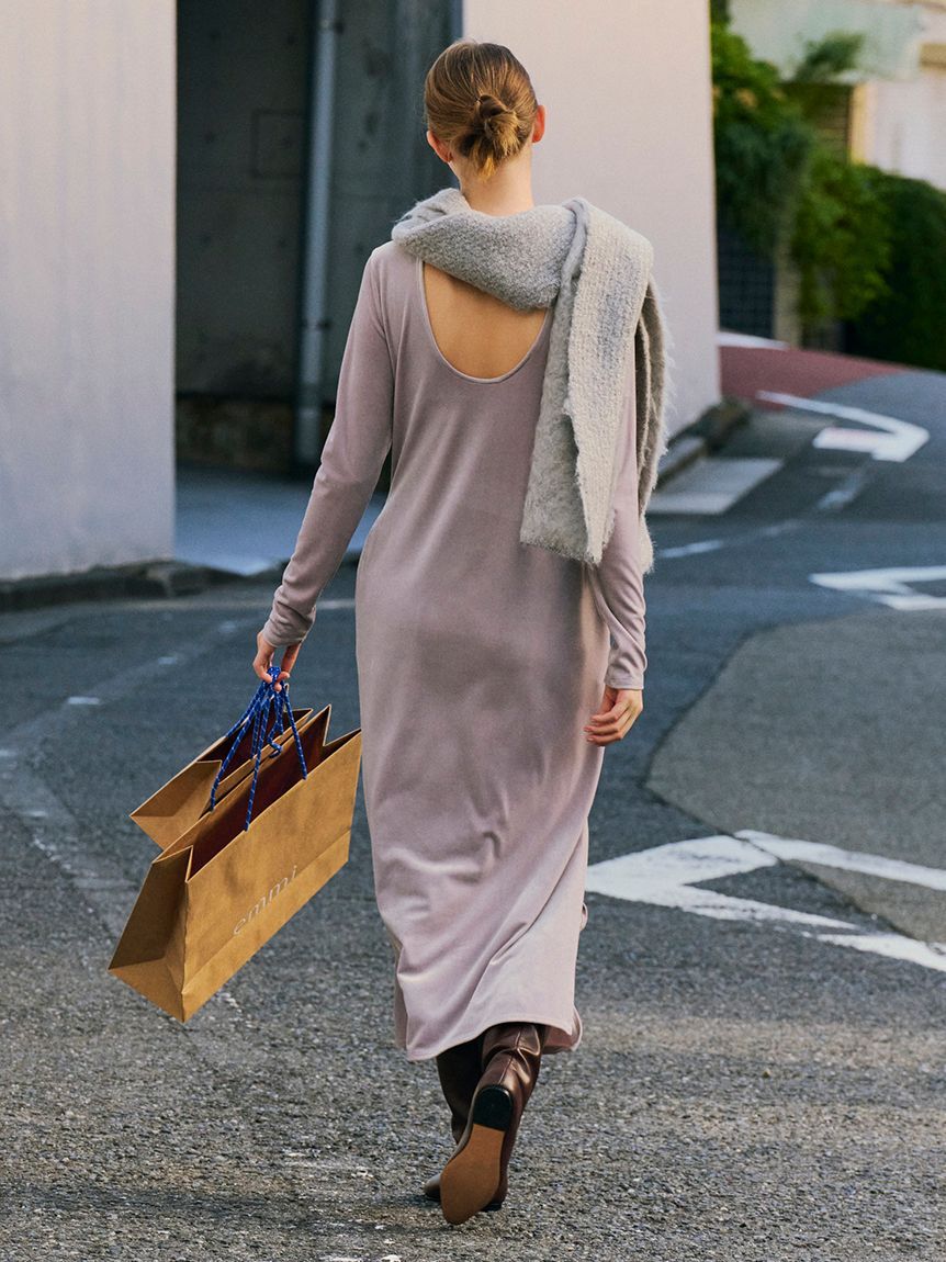 emmi atelier「シャギーマフラー」|マフラー|