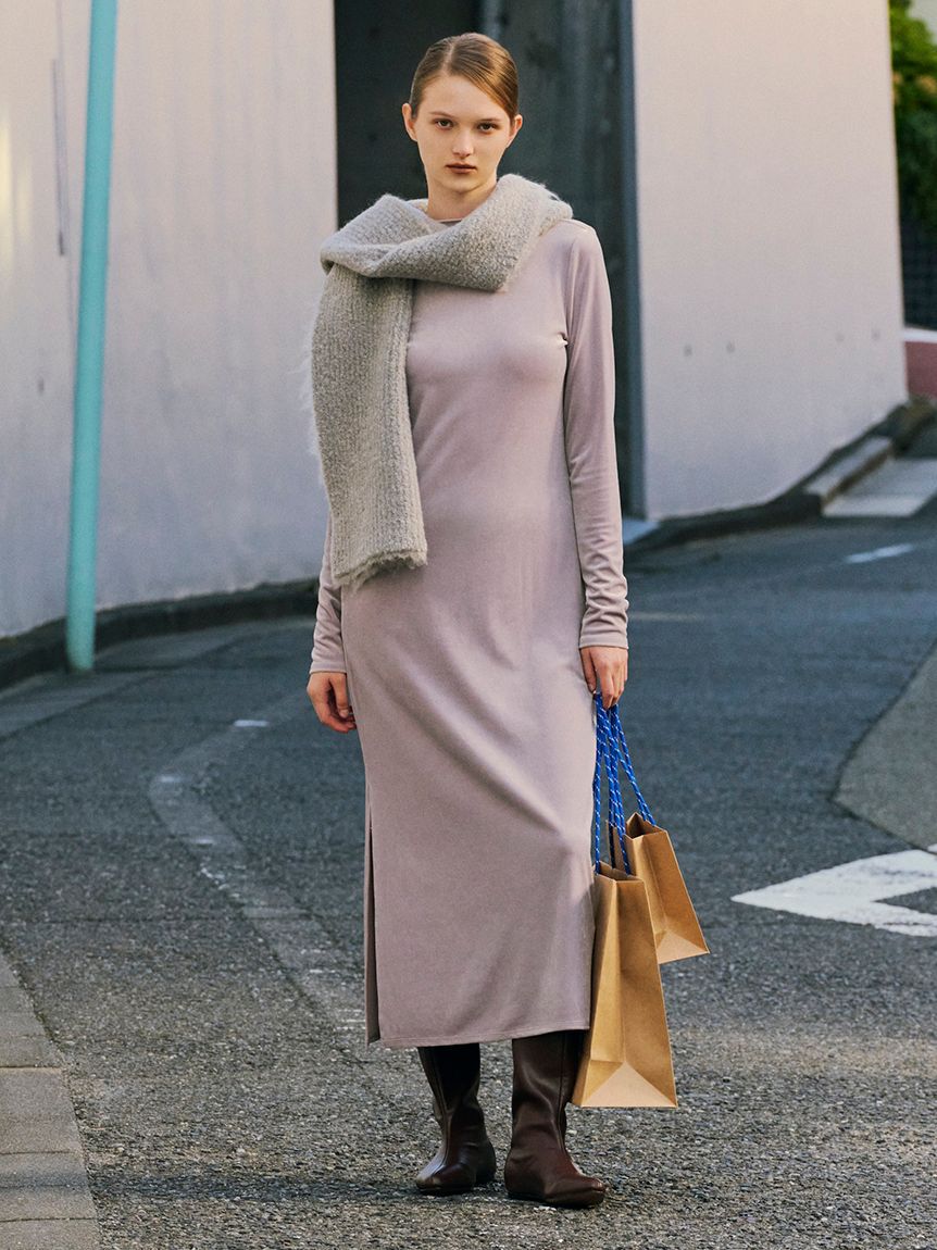 emmi atelier「シャギーマフラー」|マフラー|