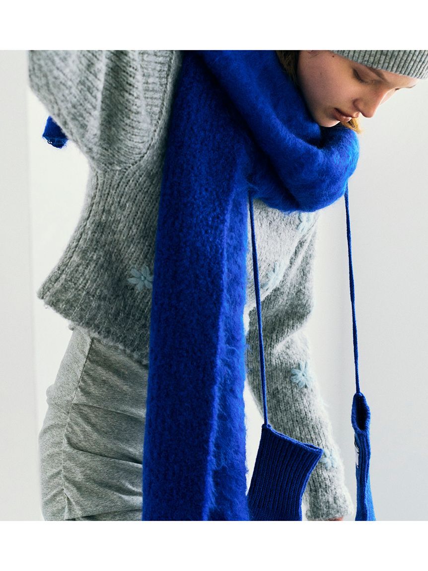 emmi atelier「シャギーマフラー」|マフラー|BLU