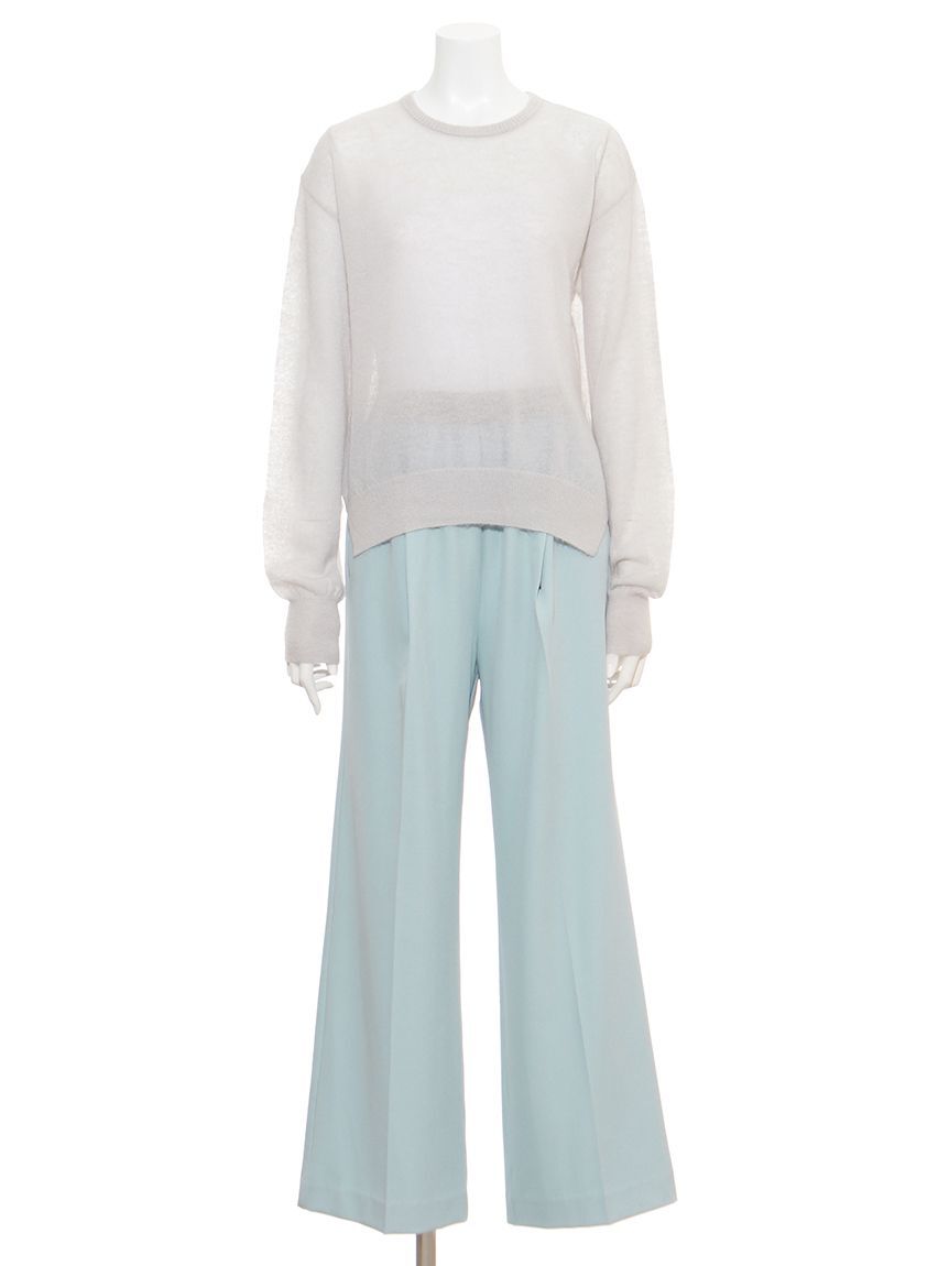 emmi atelier「emmiジャガードゴムタックパンツ」|チノ|