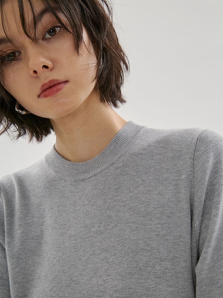 emmi atelier「ニットドッキングワンピース」|ワンピース|