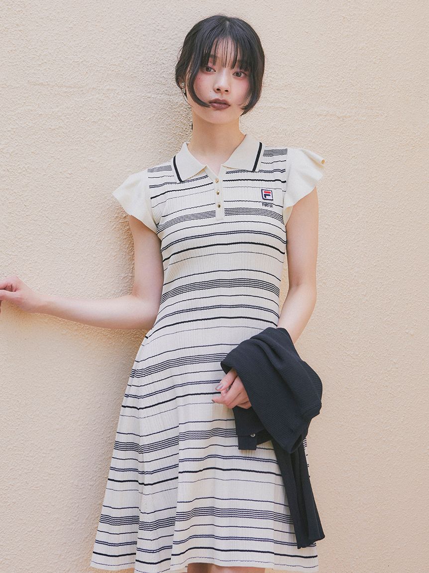 FURFUR「【FILAコラボ】ニットワンピース」|ワンピース|IVR