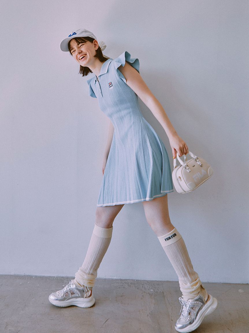 FURFUR「【FILAコラボ】ニットワンピース」|ワンピース|