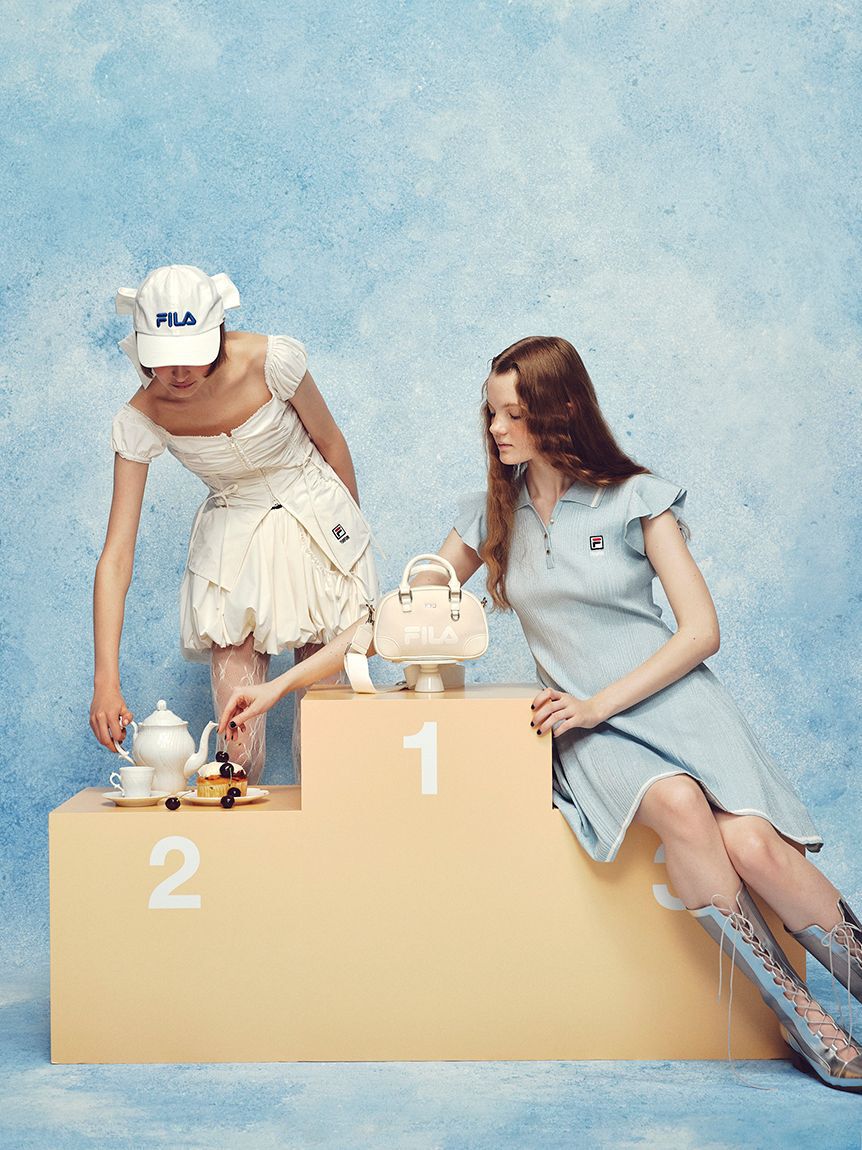 FURFUR「【FILAコラボ】ニットワンピース」|ワンピース|