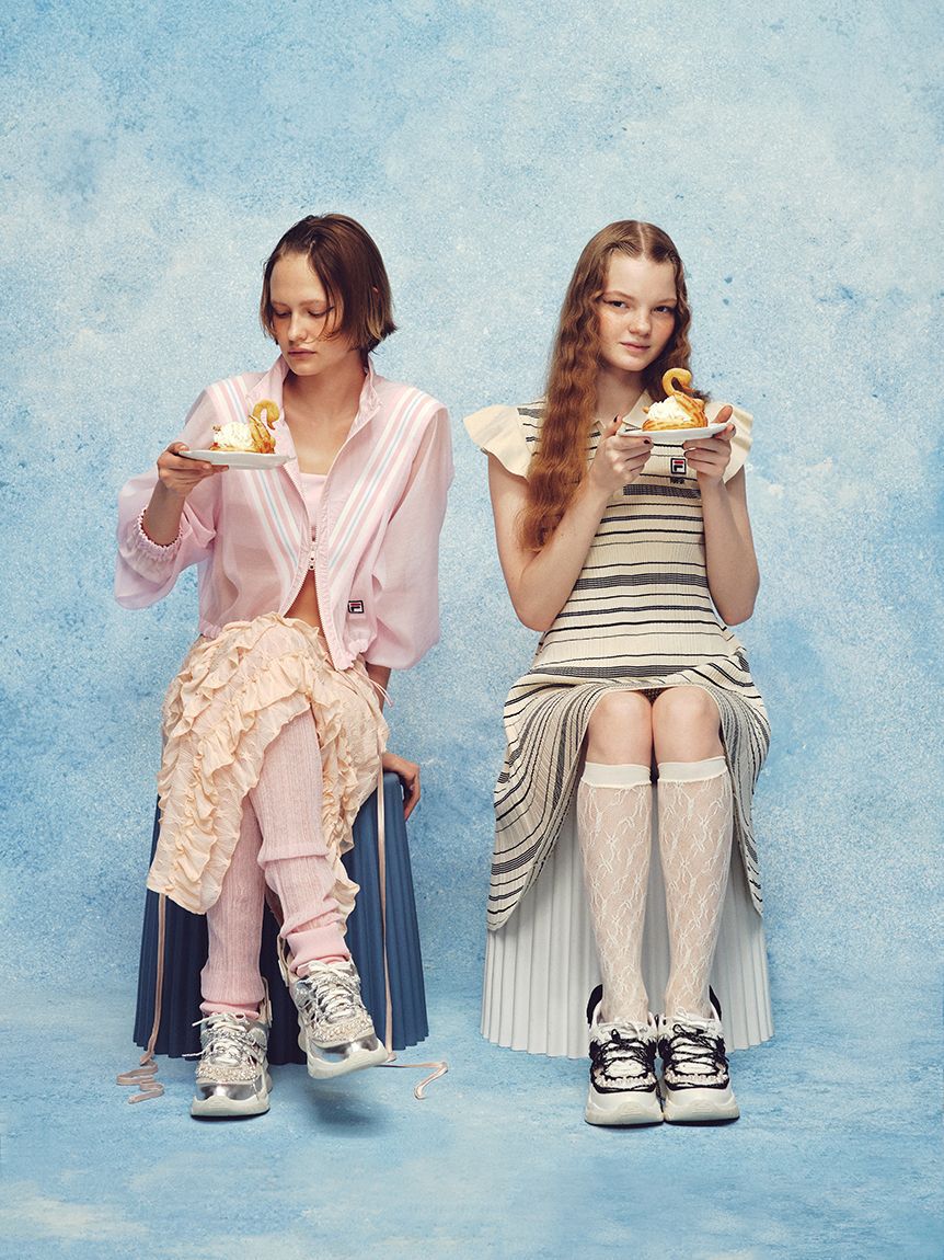 FURFUR「【FILAコラボ】ニットワンピース」|ワンピース|