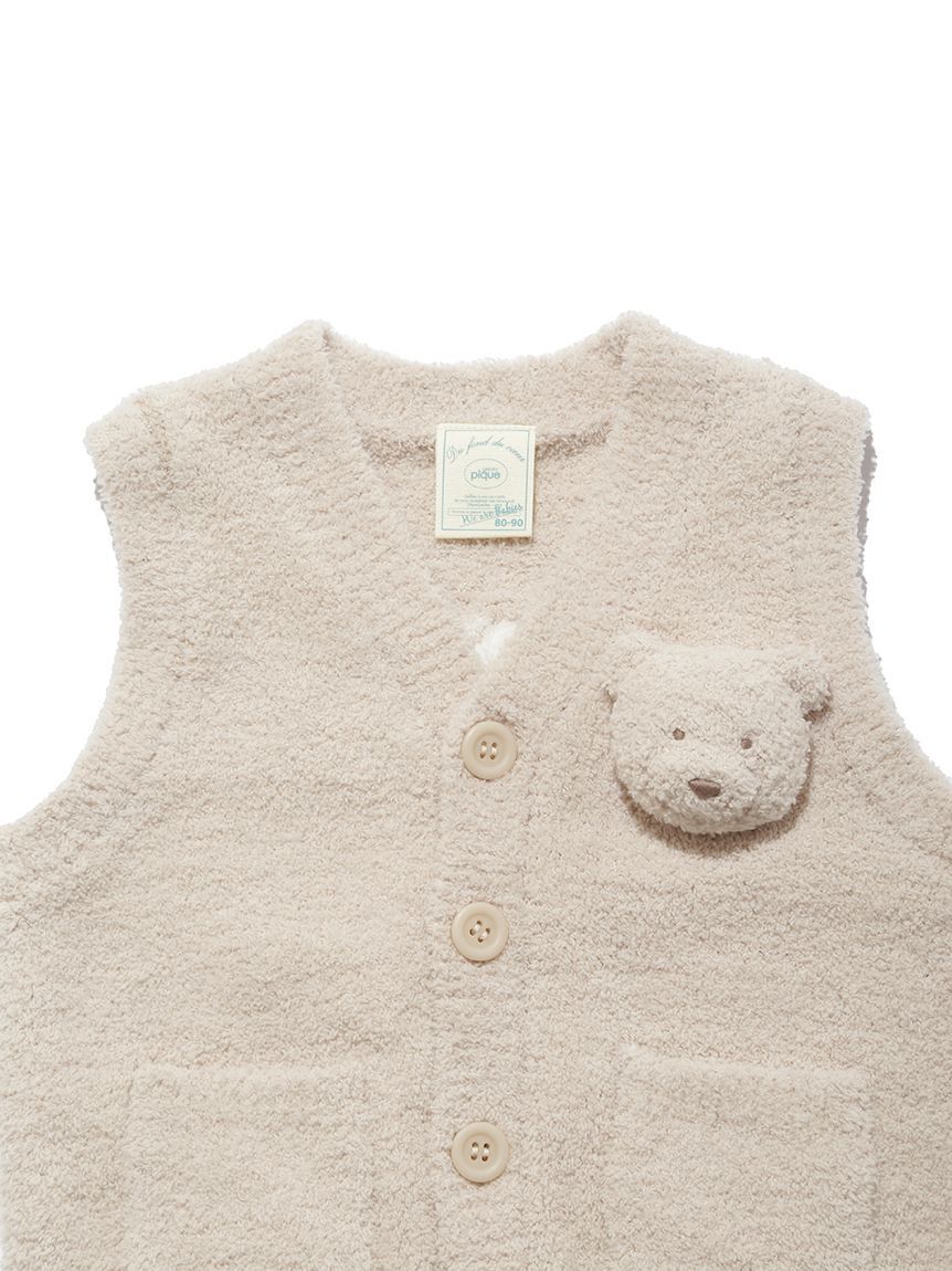 GELATO PIQUE KIDS & BABY「【BABY】パウダーベアベスト」|その他ベビーウェア|