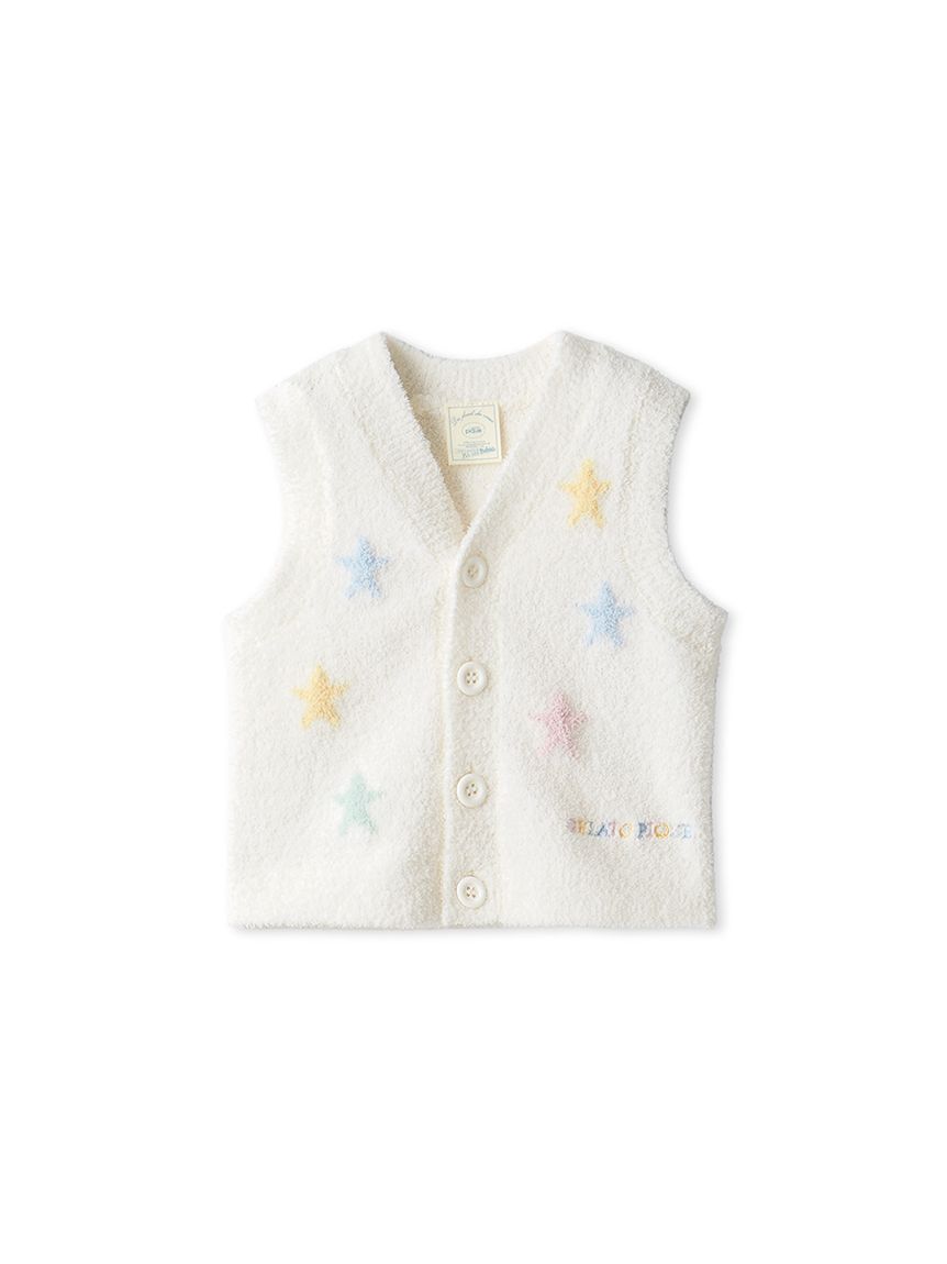 GELATO PIQUE KIDS & BABY「【BABY】エアリーモコカラフルスターベスト」|その他ベビーウェア|