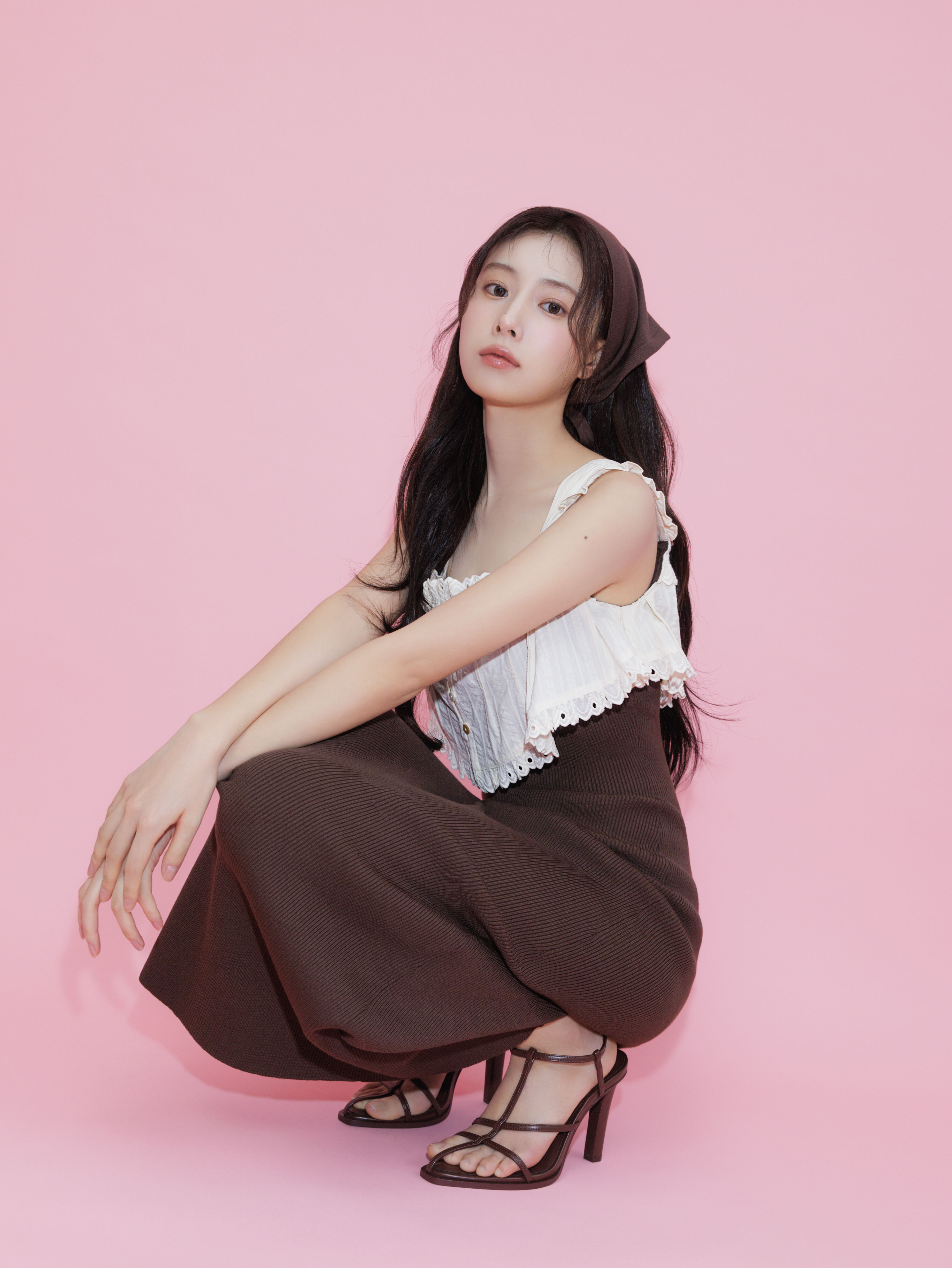 SNIDEL「レースドッキングニットワンピース」|ワンピース|