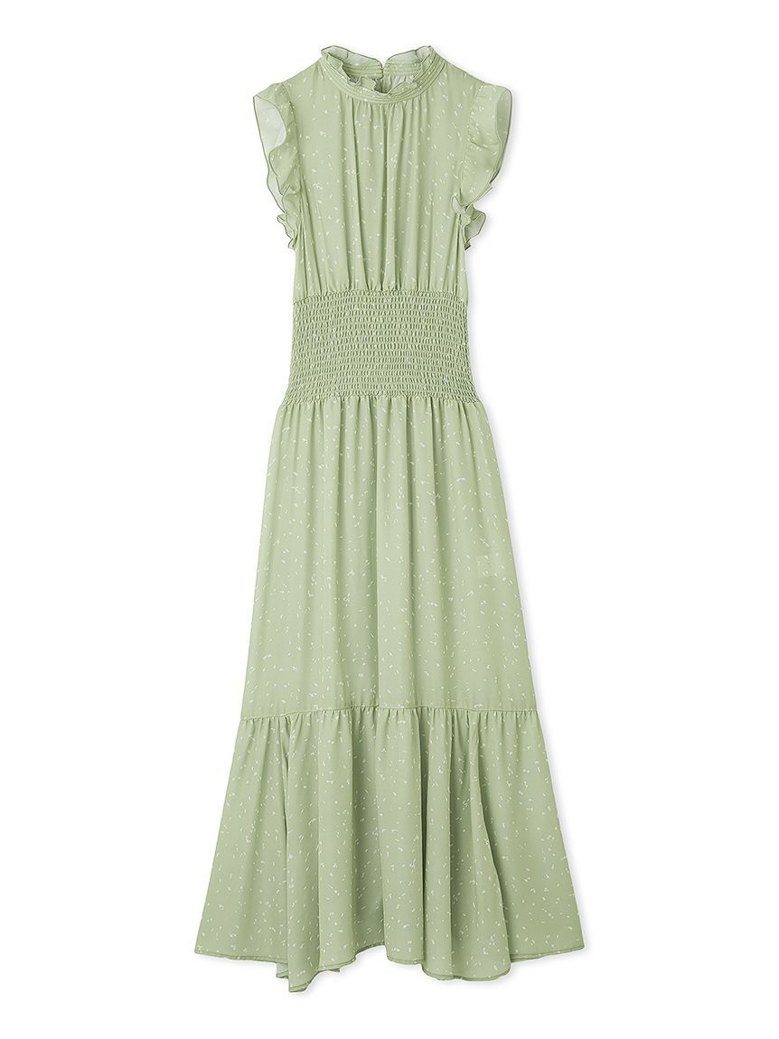 SNIDEL「ノースリーブプリントワンピース」|ワンピース|