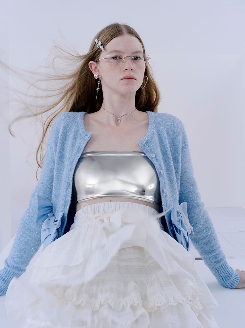 SNIDEL「ドローストリングフリルレースベルト」|ベルト|