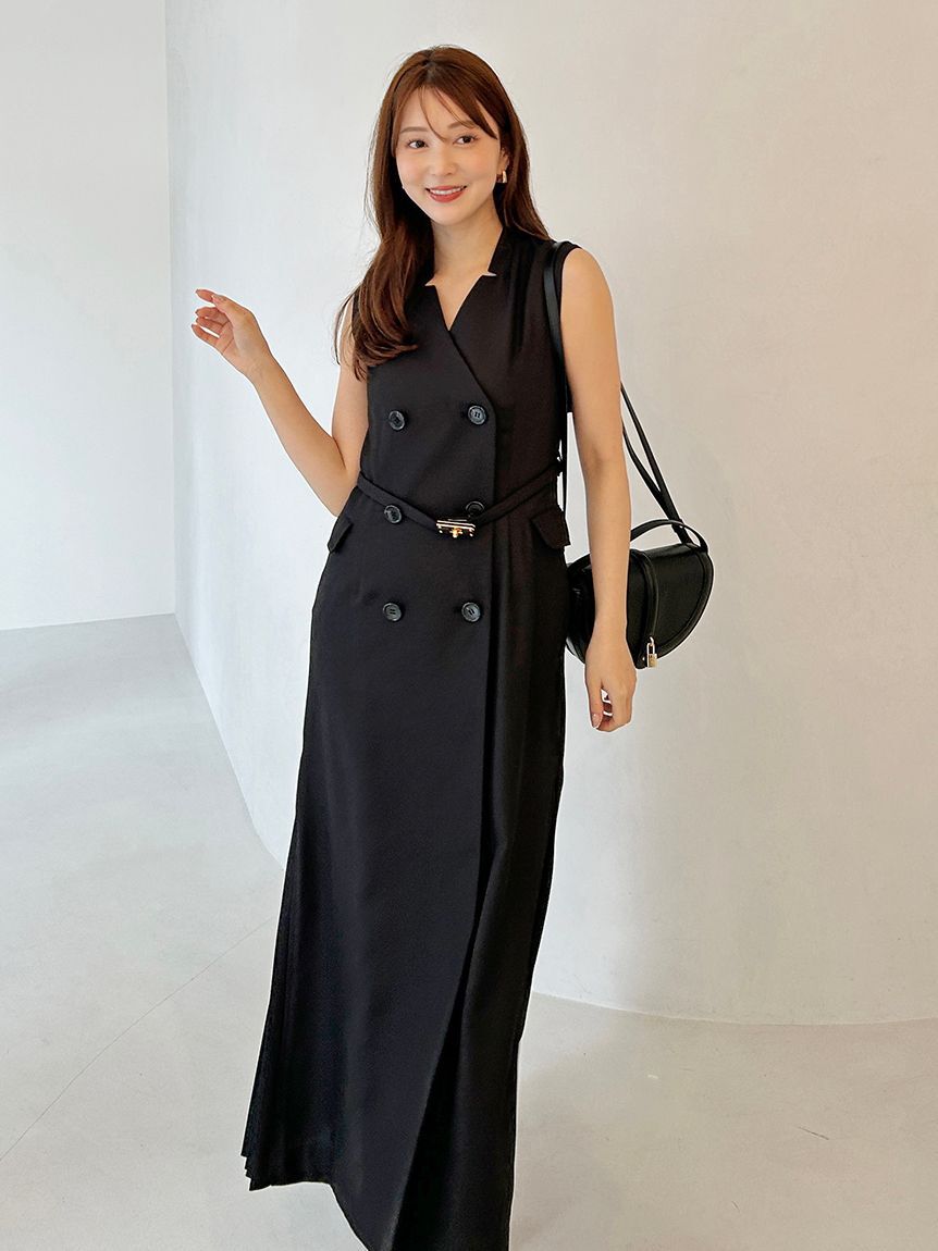 SNIDEL「スイッチングジレワンピース」|ワンピース|