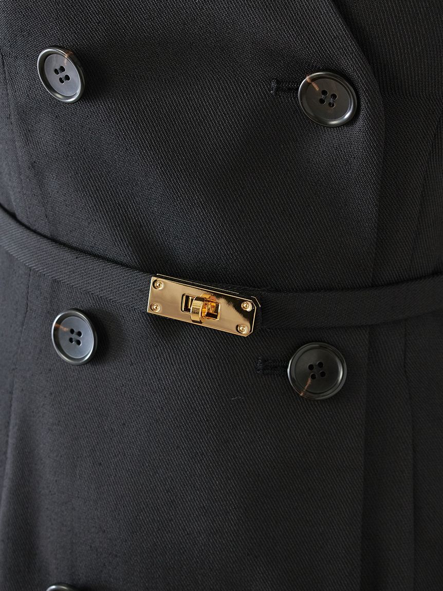 SNIDEL「スイッチングジレワンピース」|ワンピース|