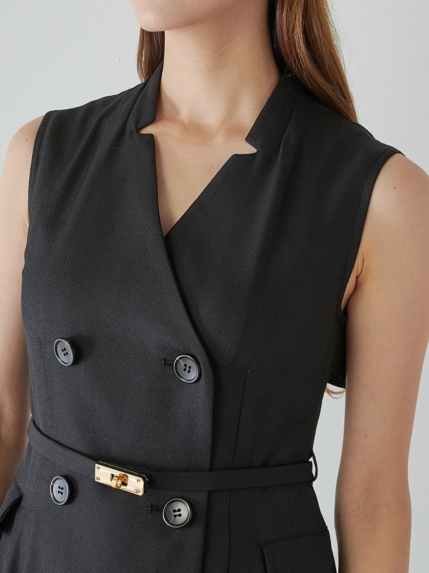 SNIDEL「スイッチングジレワンピース」|ワンピース|