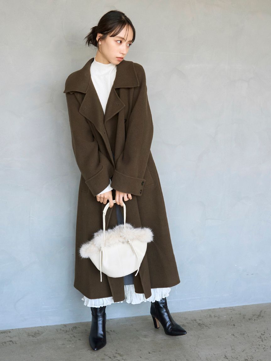 HIGH QUALITY】バルマカンリバーコート（SNIDEL）｜ルミネの