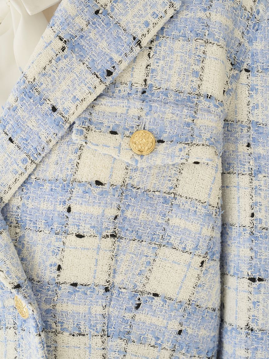 SNIDEL「バリエツイードジャケット」|テーラードジャケット|