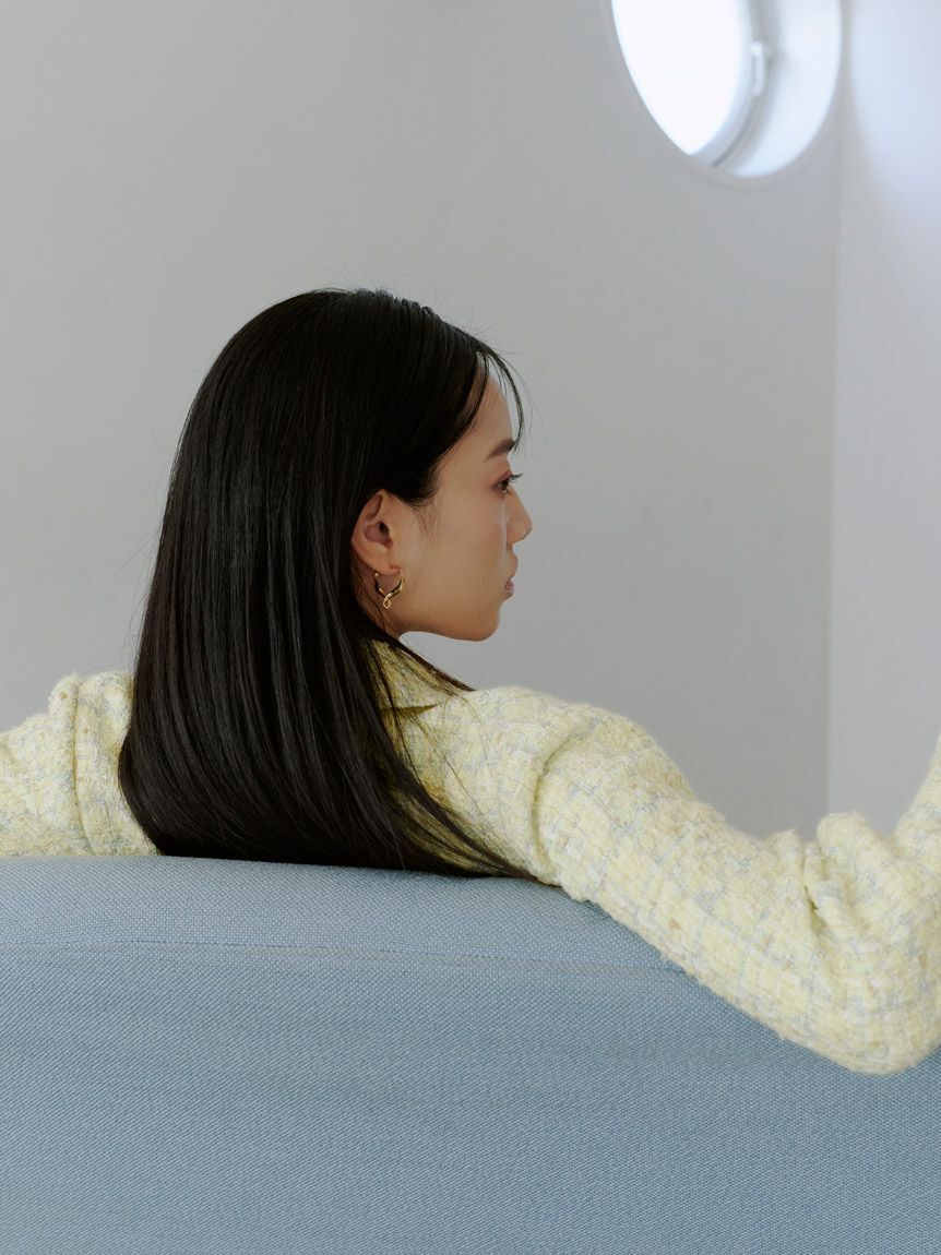 SNIDEL「バリエツイードジャケット」|テーラードジャケット|