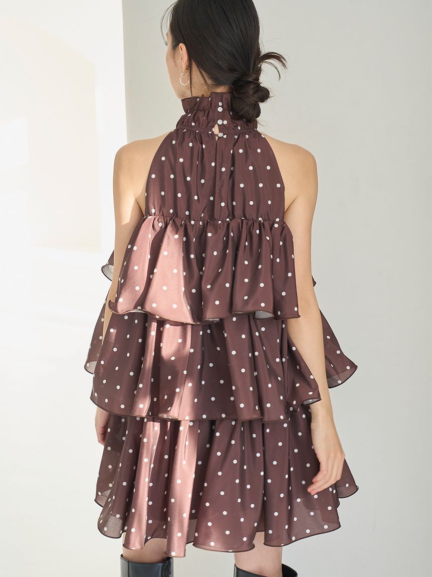 SNIDEL「ボリュームエアリーミニワンピース」|ワンピース|