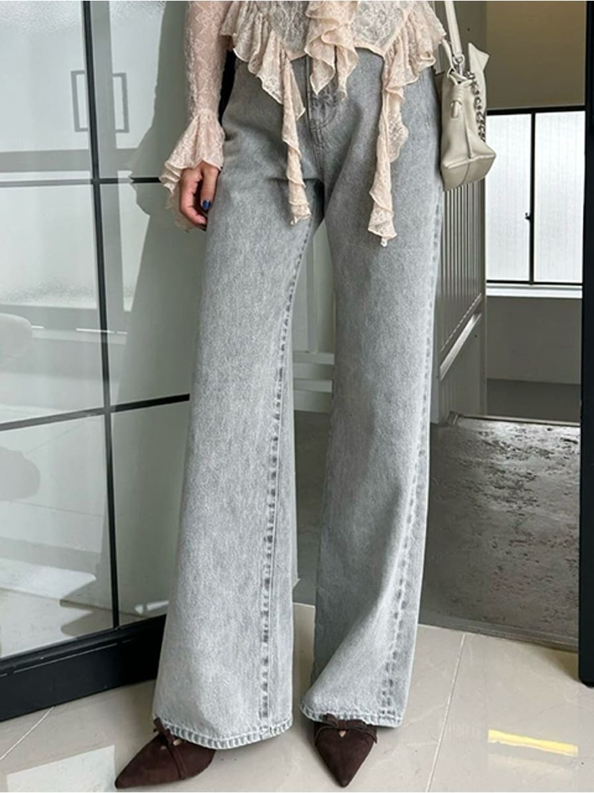 SNIDEL「ストレートデニム」|デニム|