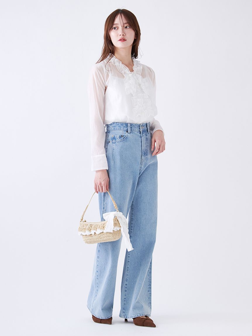 SNIDEL「ストレートデニム」|デニム|