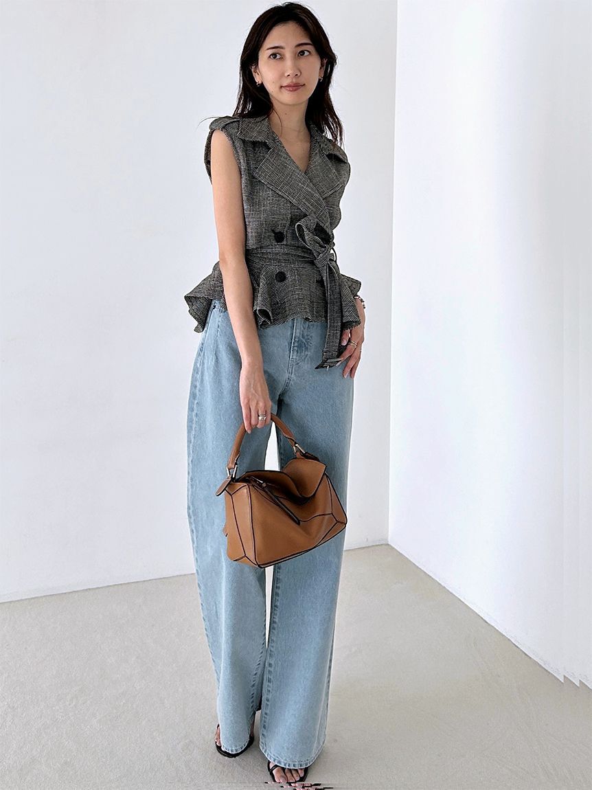 SNIDEL「ストレートデニム」|デニム|