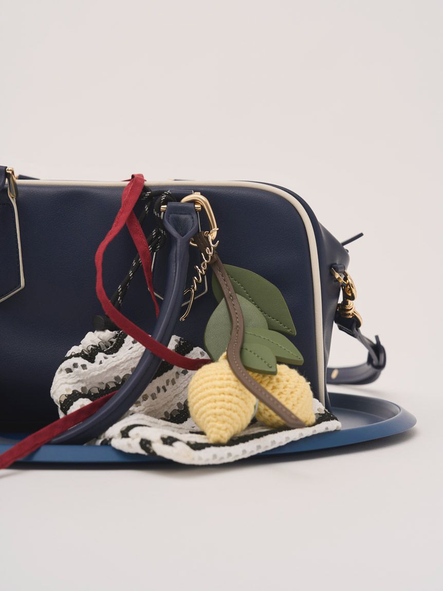 SNIDEL「クロシェチャーム」|キーケース|