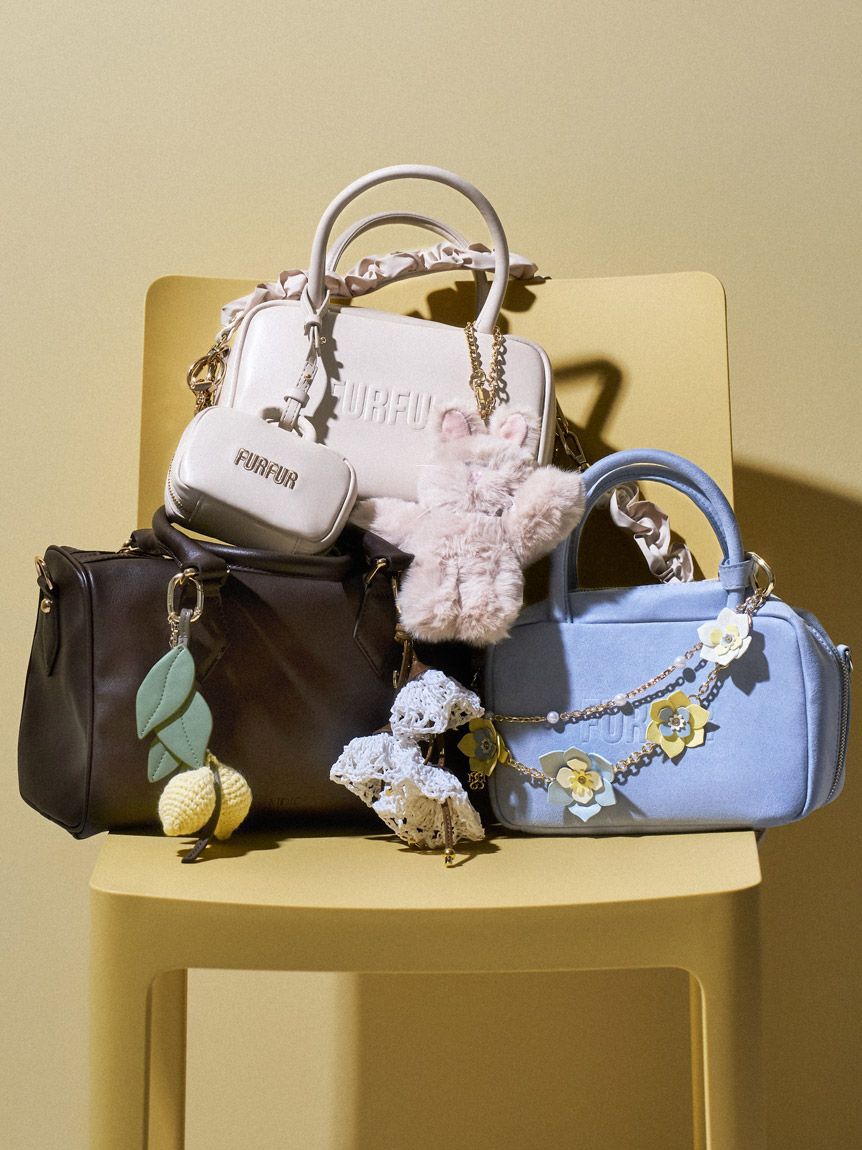 SNIDEL「クロシェチャーム」|キーケース|